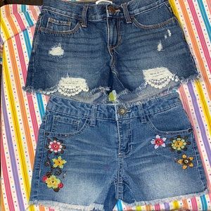 Girls size 8 shorts